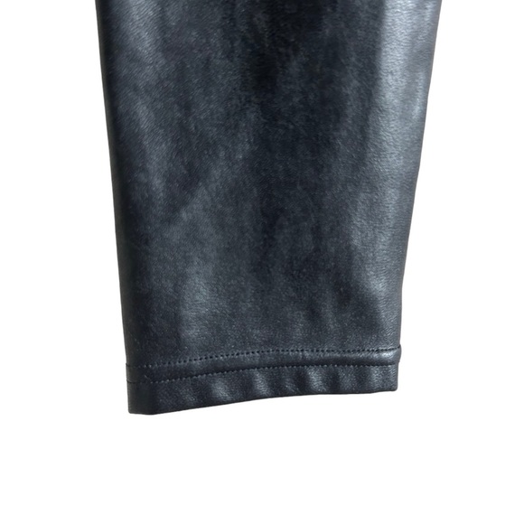 Wilfred Daria Pants High Waist Black Vegan Leather Women's Size XS - Picture 8 of 10